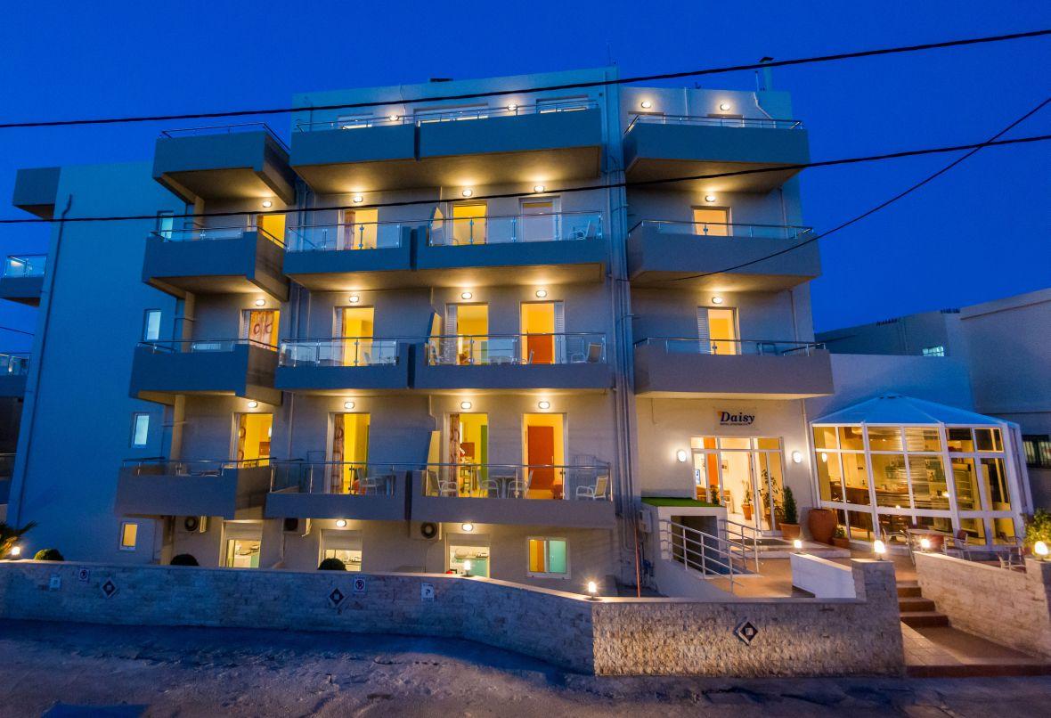 Daisy Hotel Apartments Ретимно Экстерьер фото